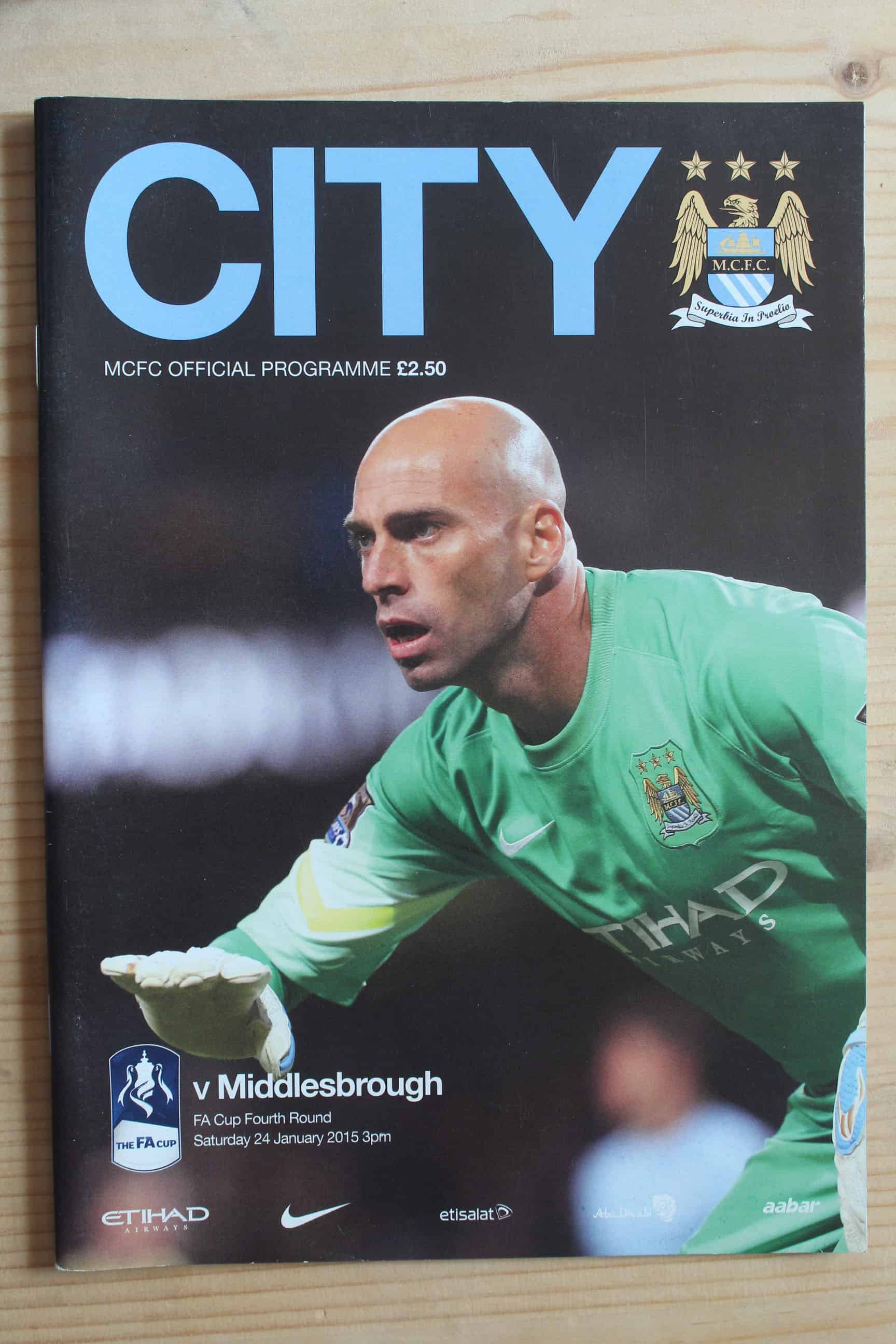 Manchester City FC v Middlesbrough FC